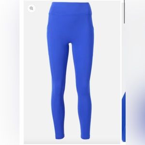 NEW Bandier All Access High Waisted Center Stage Pocket Legging in Cobalt Size S
